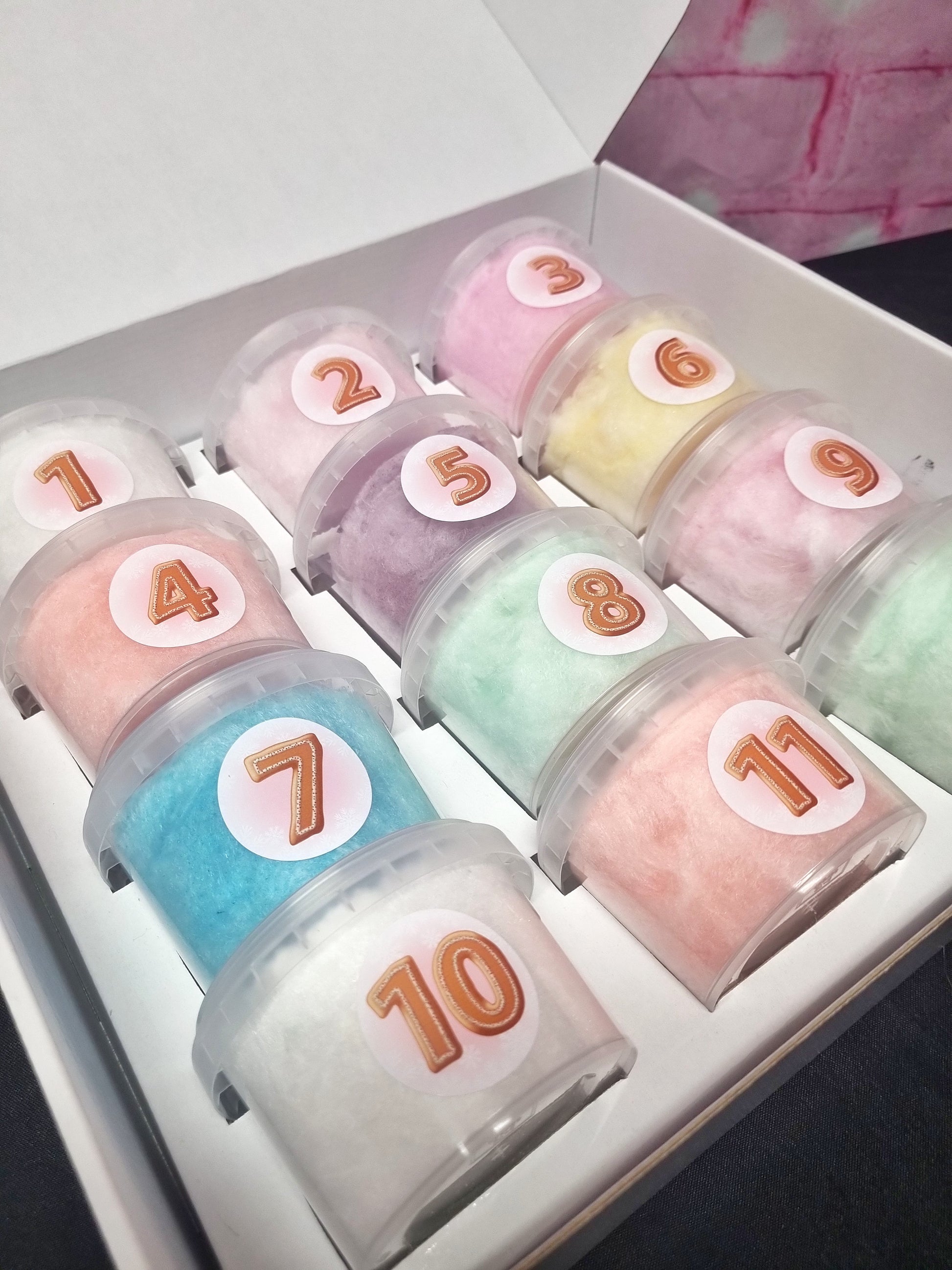 12 days of Fairy floss Advent Calender-LB Sweets | Fairy floss & Favours