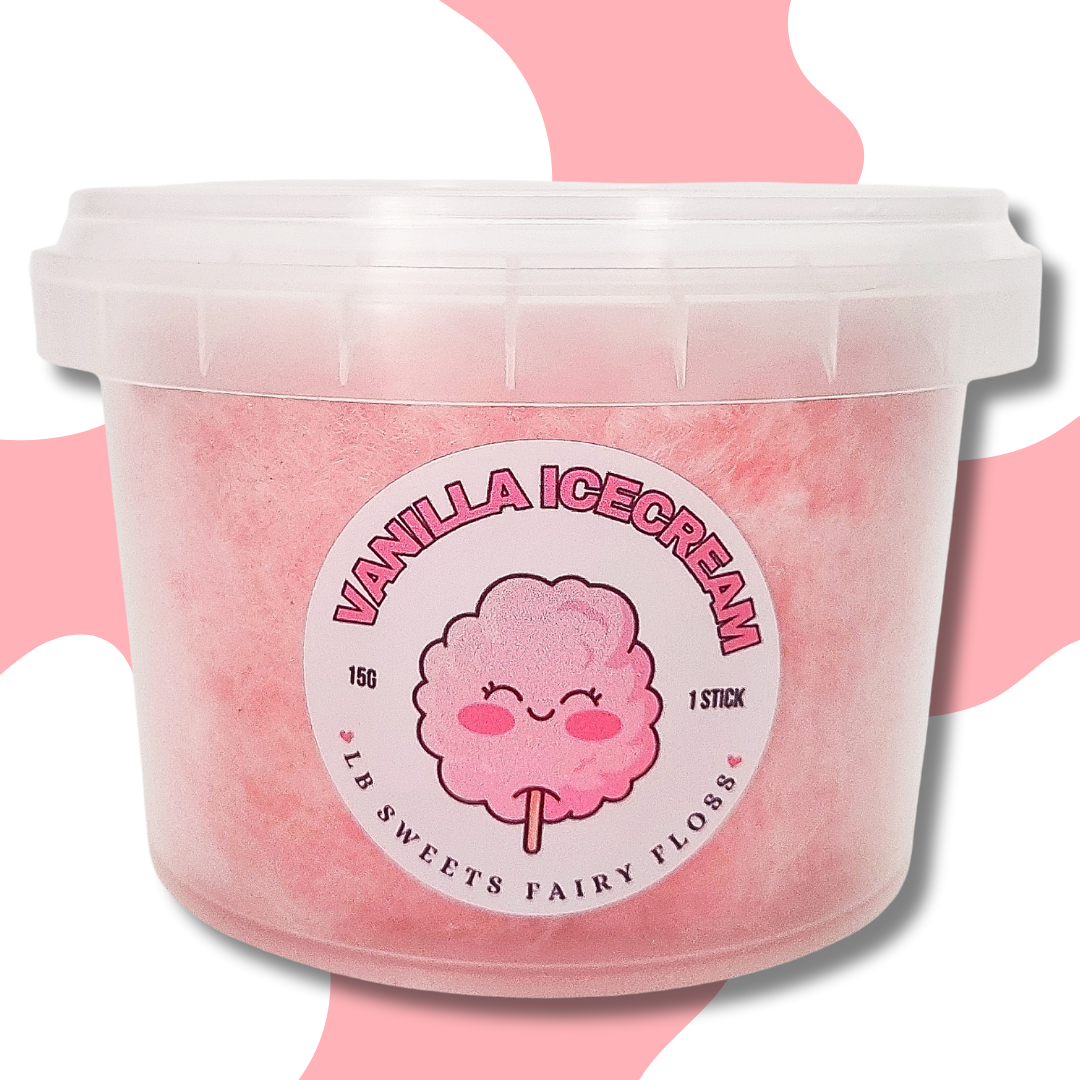 Giant 2L Fairy floss tubs-LB Sweets | Fairy floss & Favours